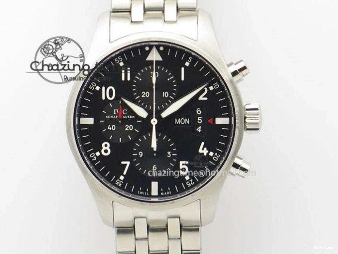 MIROTIME 0214 TechFriendly Aquatimer Automatic SS IW329003 V6F 1:1 Best Edition On Black Rubber Strap MIYOTA 7271